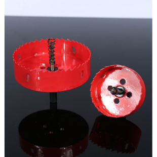 双金属木工开孔器石膏板塑料打孔神器75mm木板吊顶筒灯PVC钻头7.5