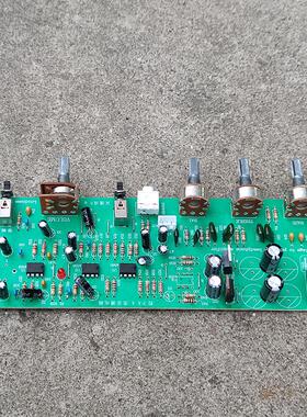 功放前置板前置调音板 前级音调板4558D发烧级成品前级前置放