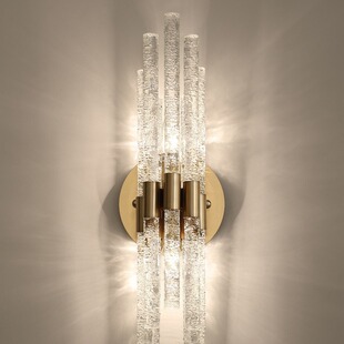 后现代水晶壁灯创意客厅电视背景墙卧室床头灯具酒店过道轻奢壁灯