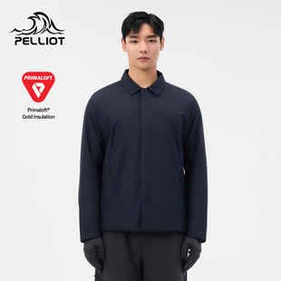 伯希和户外Primaloft金标P棉夹克男Dermizax商务棉服冲锋衣内胆