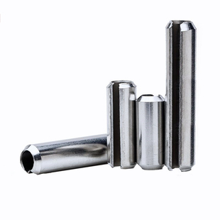 弹圆销D8D10国标GB87空心销 开销销 速发04不锈钢弹性簧柱销 口