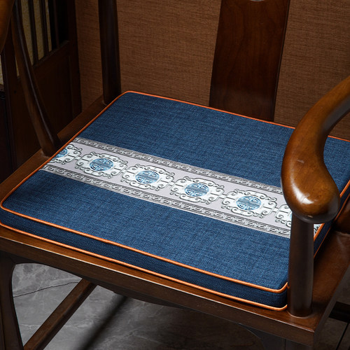 速发坐垫椅子垫屁式中垫茶桌太师椅圈椅座椅红木沙发垫办子公室茶