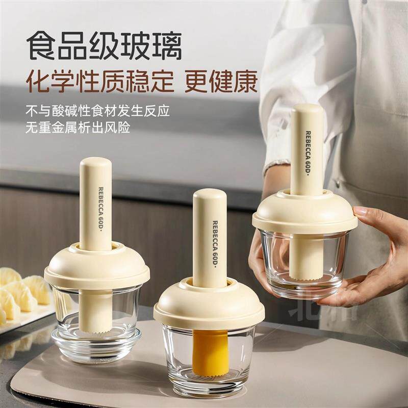 现货捣蒜器手动级玻璃大蒜捣y碎器擂钵蒜泥辣椒皮蛋香料蒜臼子