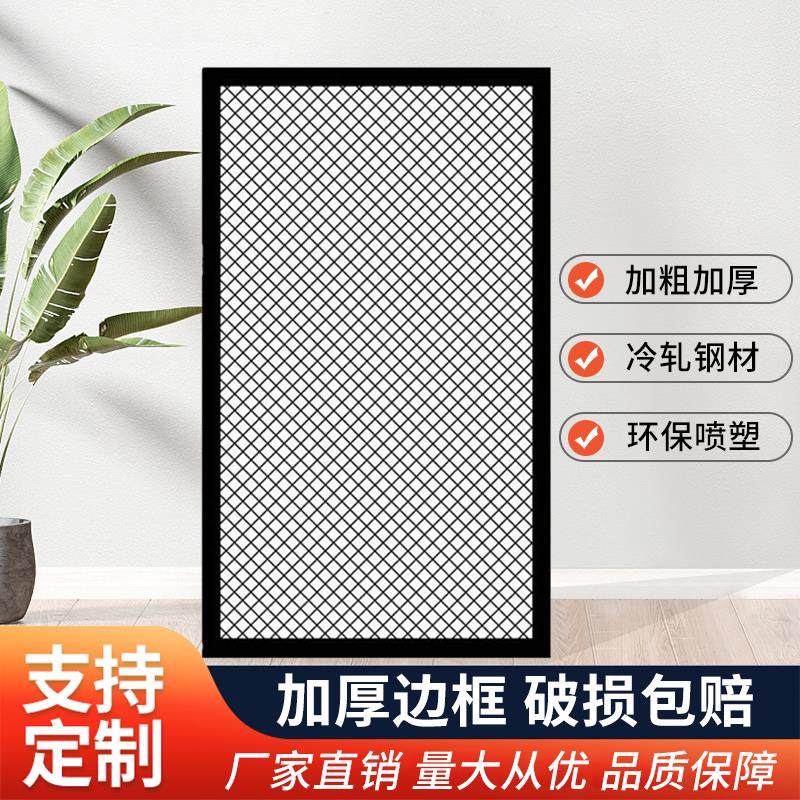 速发菱形铁网格网片工业网装饰空断镂隔吊顶铁丝网铁艺餐厅铁风格