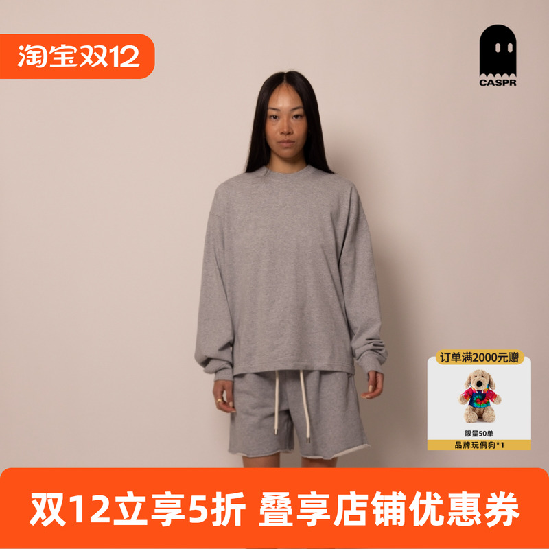 【官方正品】drew house素感重磅长袖T恤25夏男女同款