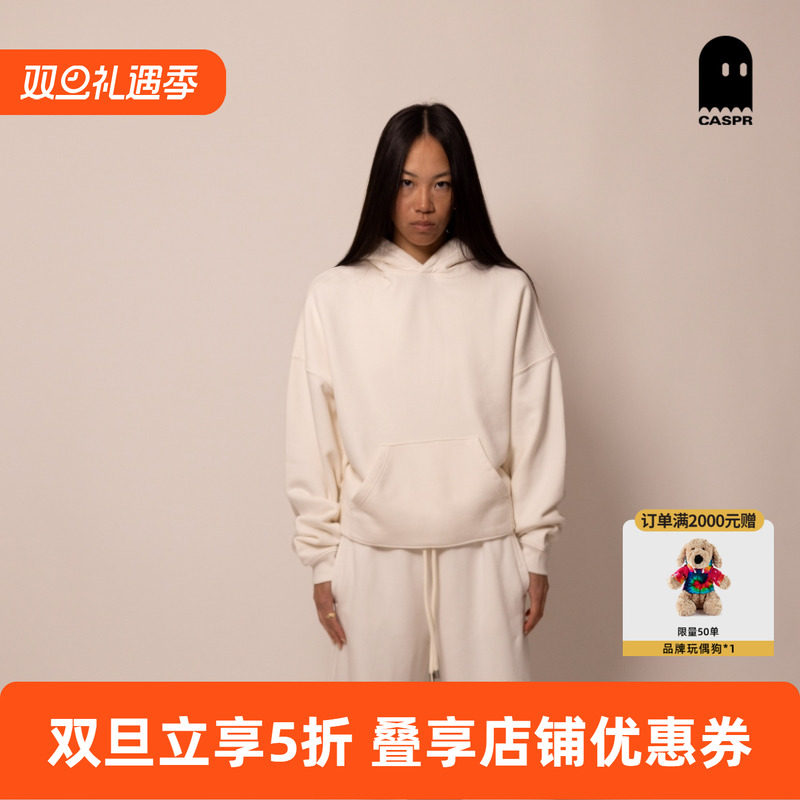 【官方正品】drew house素感蝙蝠袖连帽卫衣25秋季男女同款