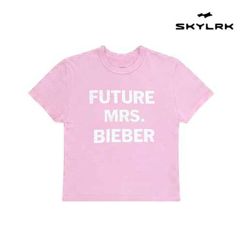 SkylrkJustinbieber短版T恤