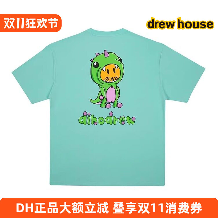 drewhouse潮流男女可爱恐龙T恤