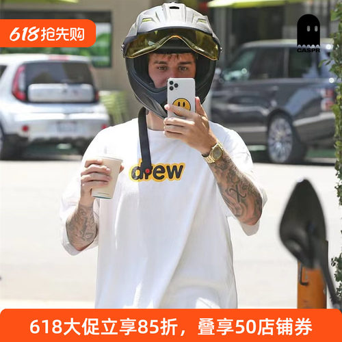 正品drewhouse经典字母款短袖T恤
