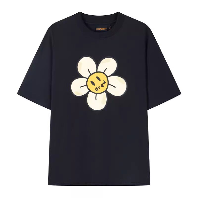 正品drewhouse笑脸雏菊T恤图片