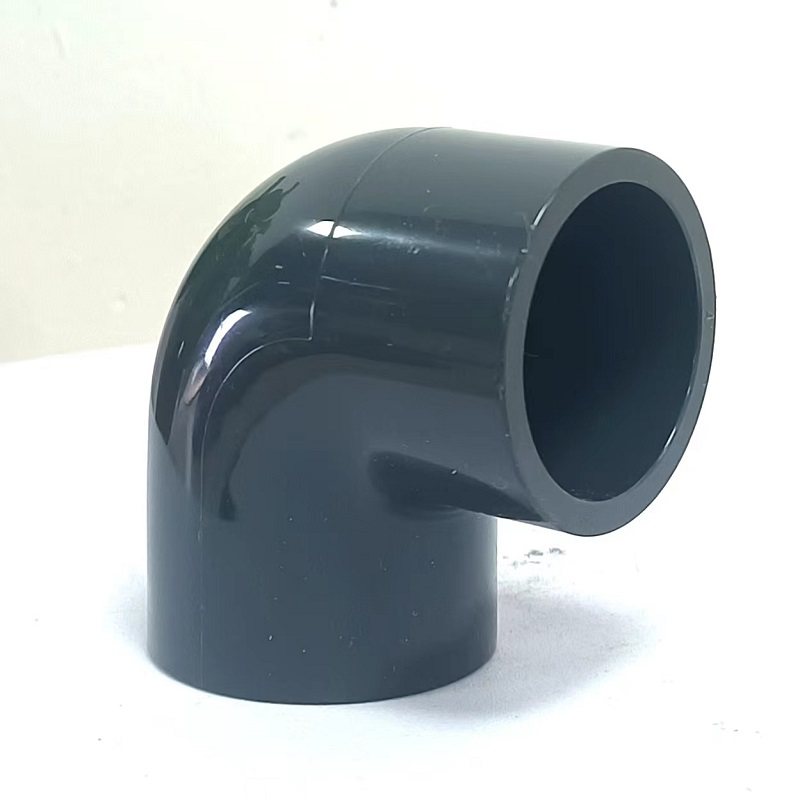 高品质管阀90度DN152025324050UPVC管PVC弯头水管排水化工管配件