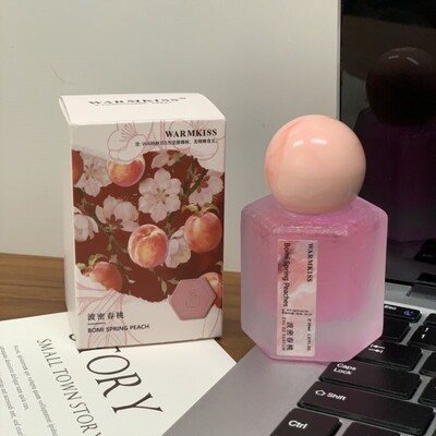 新款春桃奶质香水女士学生淡香水持久留香清新自然便携小众高级香