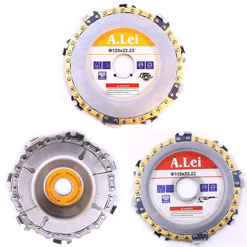 极速角磨机链条锯片mg44.55寸 砂轮机木工切割片切削角磨链盘木材