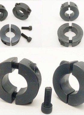 替米思米分离环/开口型固定环SSCSP SSCS不锈钢轴用挡圈/锁紧抱环