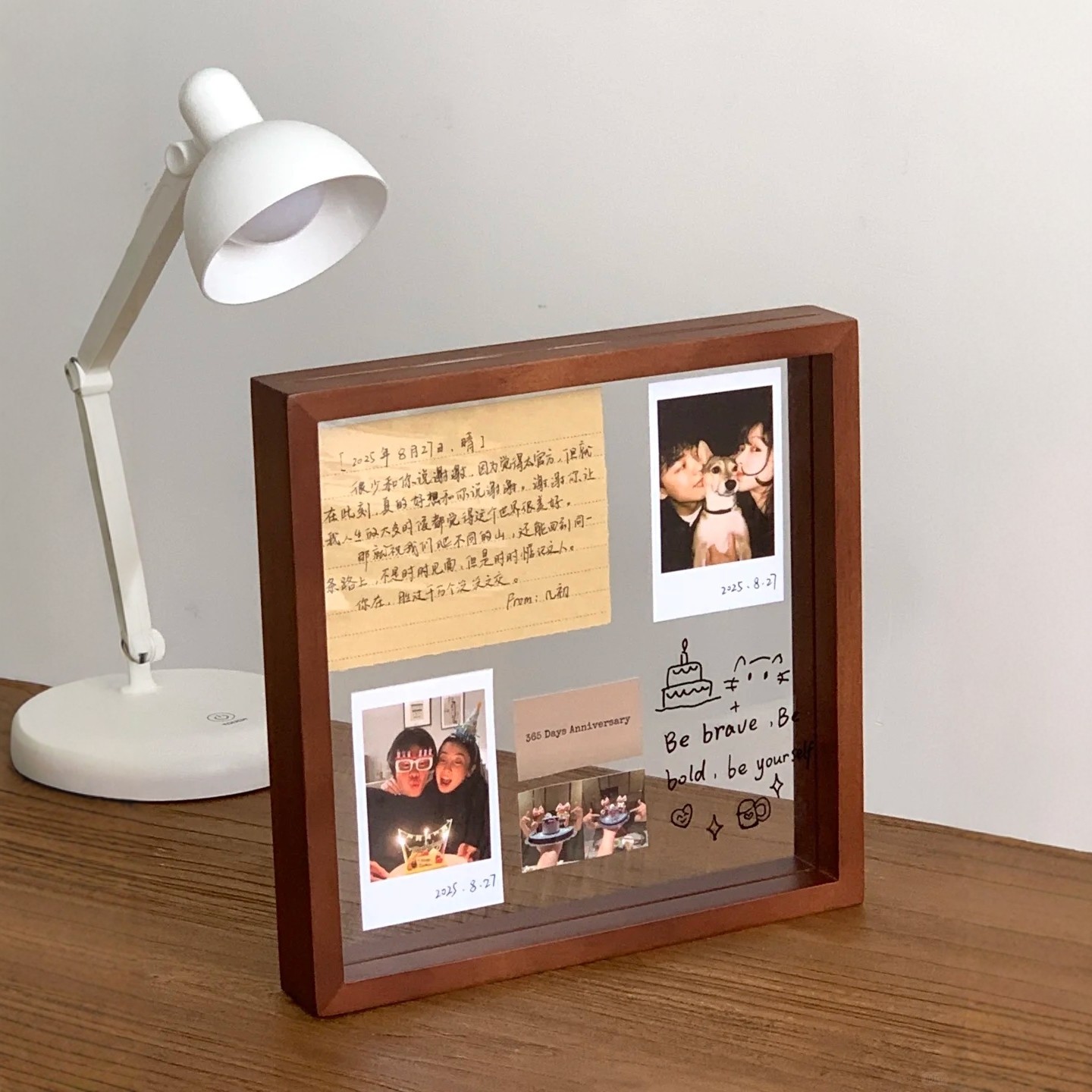 透明相框摆台diy创意照片涂鸦纪念册桌面装饰件520情人节生日礼物,家居饰品,相框/画框,淘宝优惠券,粉丝福利购,淘宝优惠卷