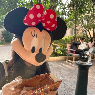 米奇米妮头套女男款可爱儿童闺蜜情侣迪士尼旅游拍照道具装扮帽子