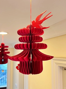 今年的春节灯笼也太好看了吧！