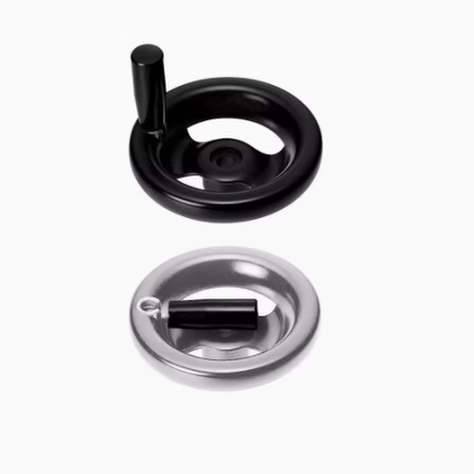 替怡合达HAM01 HAL53圆轮缘手轮圆孔型/键槽孔型螺钉锁紧型方孔型