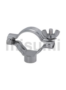 替代米思米 食品级清洁管用接头　配管挂夹 SNZP1-1.5-2-2.5-3