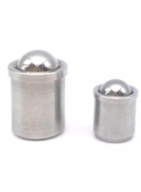 替代米思米PFPSB3/4/5/6/8/10/12不锈钢光身定位珠压入式球头柱塞