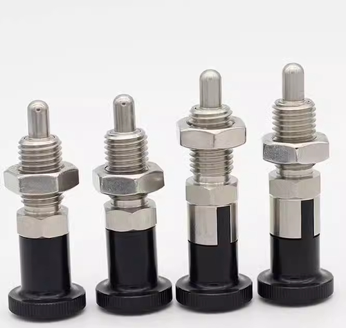 替代米思米/PXA10/12/16/PXK10/12/16/细牙复位型/旋钮柱塞配螺母