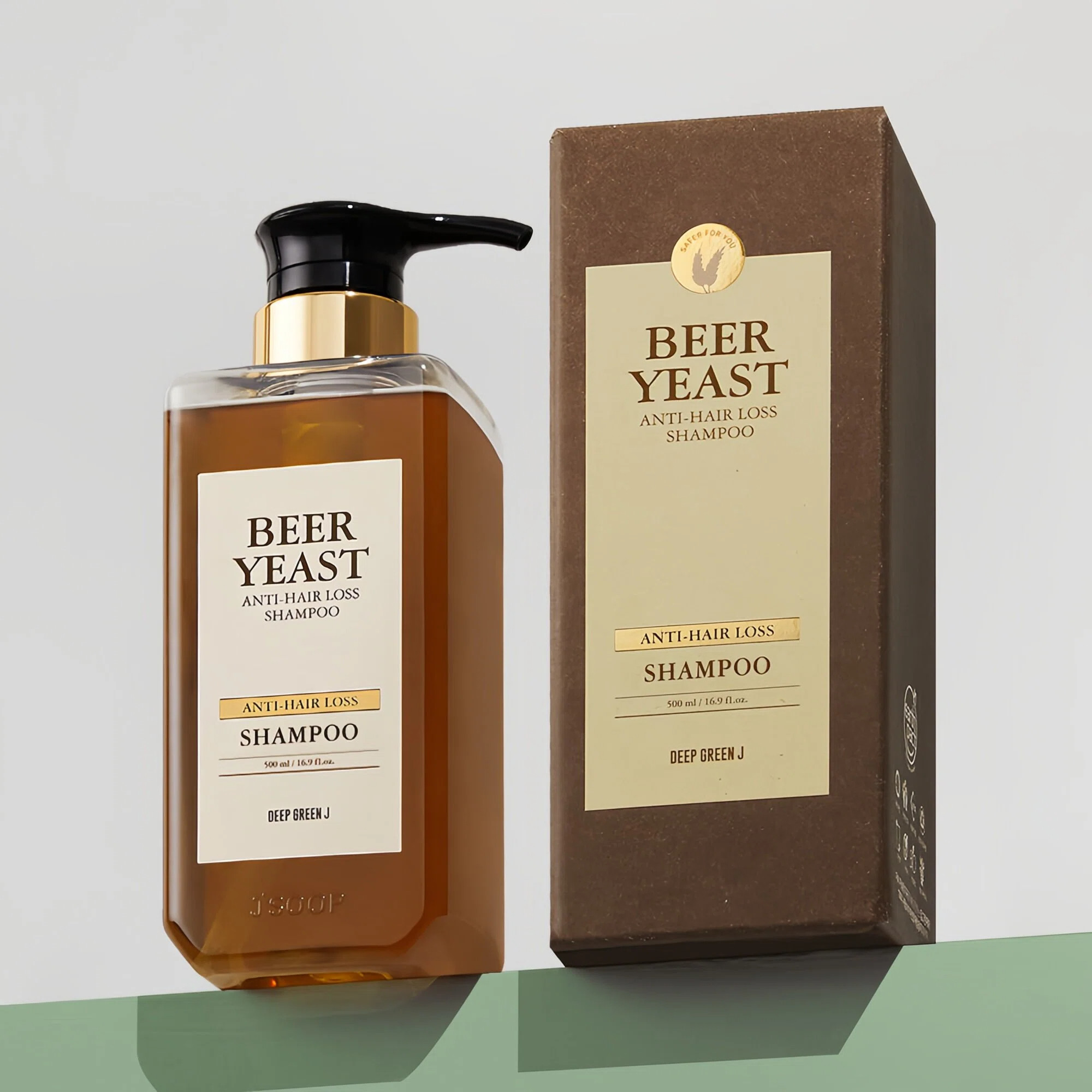 JSOOP德国啤酒酵母洗发水护发素氨基酸神经酰胺油性韩国本土代购