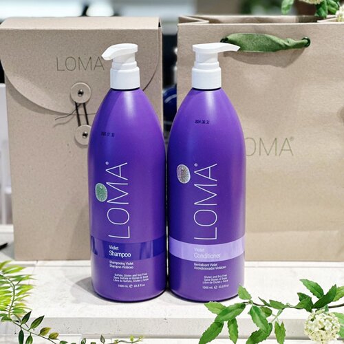 LOMA罗马紫罗兰洗发水护发素染烫
