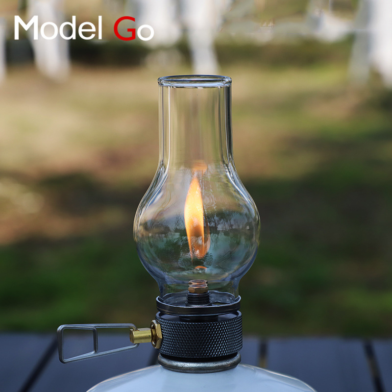 MODELGO户外气灯牧蝶谷玲珑小烛灯营地灯气罐瓦斯燃气氛围灯