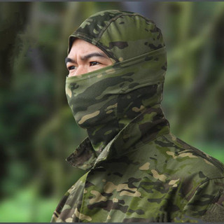 网红Tactical Military Balaclava CP Full Face Neck Scarf Head