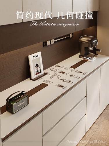 餐具柜，桌垫，鞋柜，电视柜台，顶部保护垫套，简单的餐桌，优雅