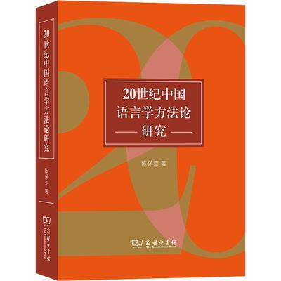 20世纪中国语言学方法论研究
