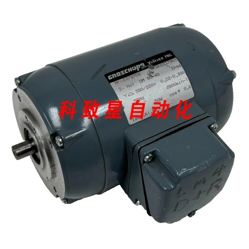 工业配件GROSCHOPP 3373702电机WK0337901.22-38A 380/220V