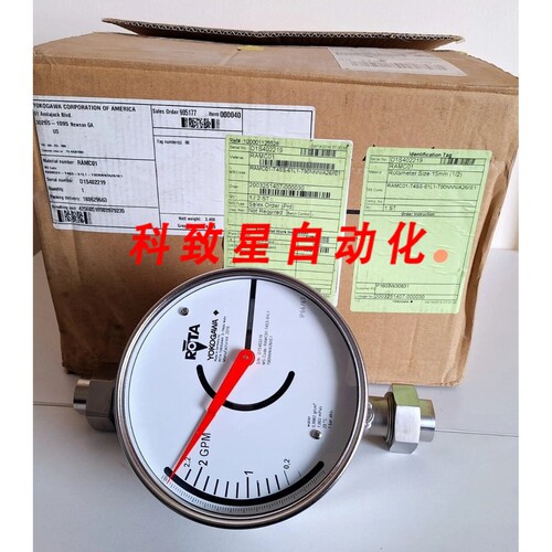工业配件ROTA RAMC01-T4SS-61L1-T90NNN-A26-IE-1 流量计 0-2.2 G