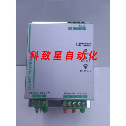 工业配件QUINT-PS/1AC/24DC/20 电源20A 24V 输出 2866776