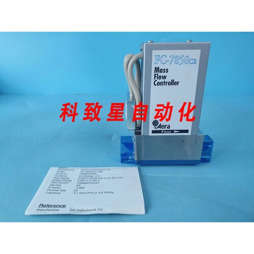 工业配件AERA FC-7850CRY-BB 3.5SLM O2 MFC流量控制器