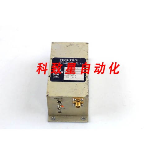 工业配件TECHTROL FXA887A 射频放大器500MHZ+18VDC AL 微波模块