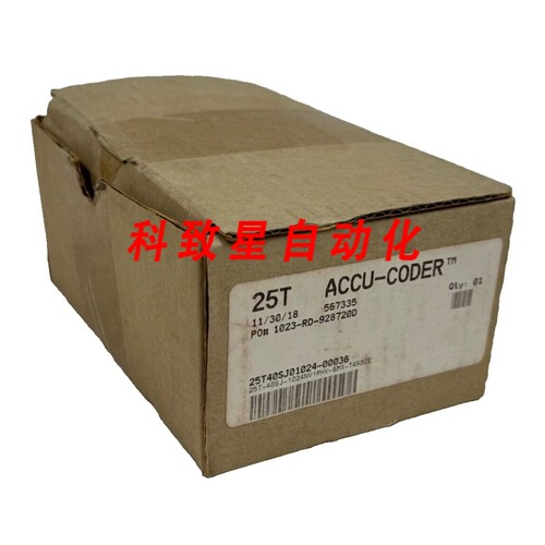 工业配件ACCU-CODER 25T-40SJ-1024NV1RHV-SMX-T4S3CE 编码器