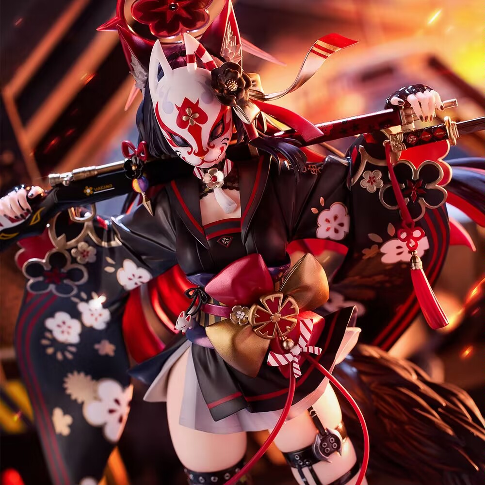 正版现货NEONMAX蔚蓝档案碧蓝档案狐坂若藻手办 模型摆件附特典