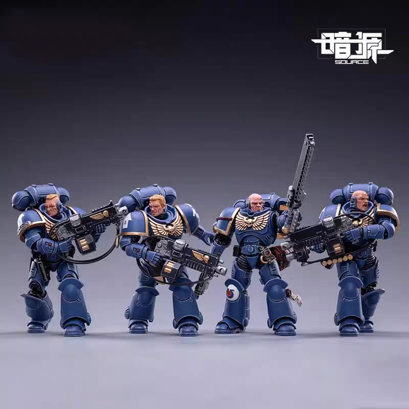 暗源战锤极限战士 入侵/渗透/先驱/掠夺/仲裁者可动兵人手办模型