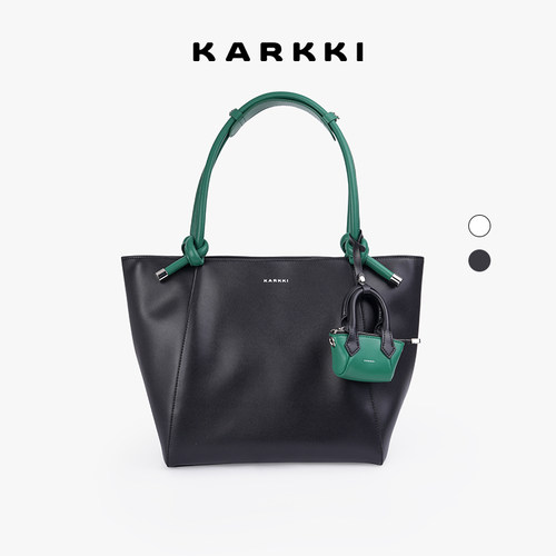 KARKKI/个奇子母打结托特包