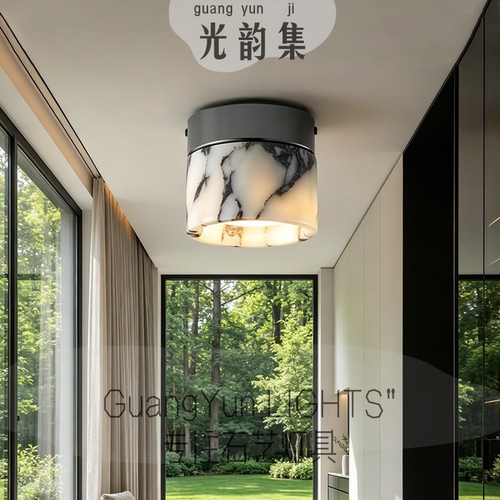宝格丽奢石宝格过道灯丽入户玄关走廊阳台吸顶灯高级感别墅酒店灯