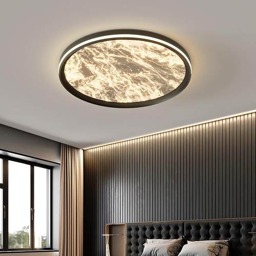 卧室灯吸顶灯意式书房灯全光谱极简超薄云雾主卧高级感房间灯