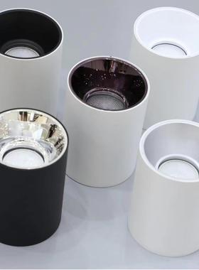 147mm直径35-48W防水明装灯壳套件IP54高端灯体外壳整套高度180mm