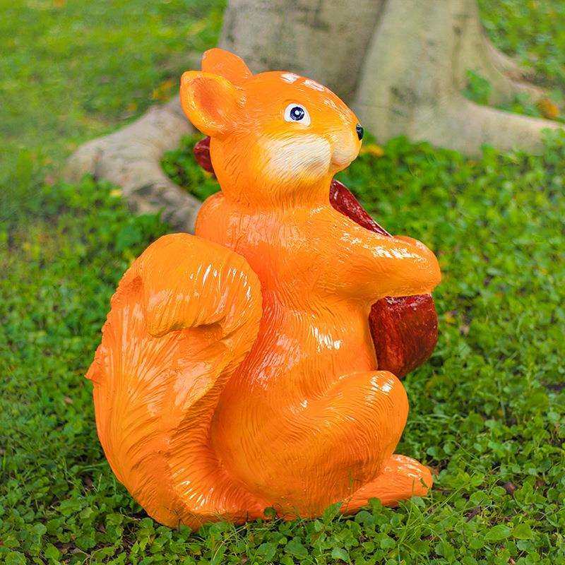 led动物造型灯户外防水卡通庭院园林公园景区发光松鼠雕塑草坪灯