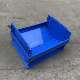 周转箱 540 423 蓝色折叠式 412仓库运输中转箱 新料加厚折叠胶箱