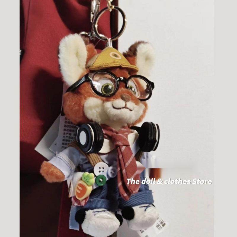 动物娃衣城手作尼克衣钥匙扣公仔挂件珊珊替狐疯狂着玩偶,特色手工艺,其他特色工艺品,淘宝优惠券,粉丝福利购,淘宝优惠卷
