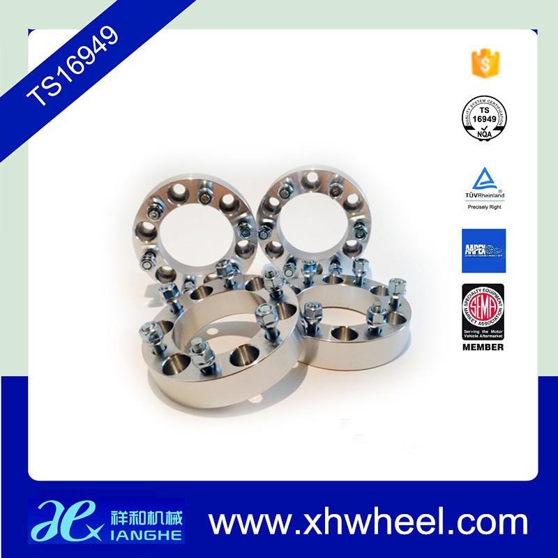 厂家生产汽车轮毂变位器轮毂加宽垫片锻造成型6061T6螺栓35铬钼
