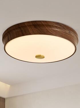 美式复古LED吸顶灯主卧室房间灯阳台走廊过道玄关灯圆形护眼灯具