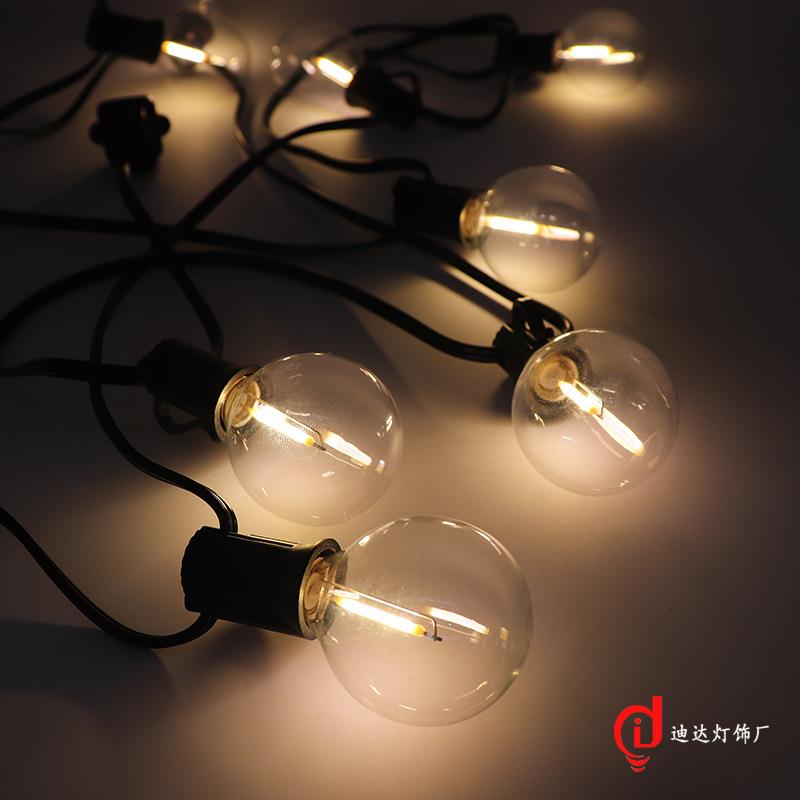 亚马逊热销品G40led灯串25ft25灯户外装饰灯串