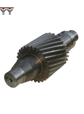 精密斜齿轮轴 传动件AGMA 10级 用于冶金机械齿轮轴